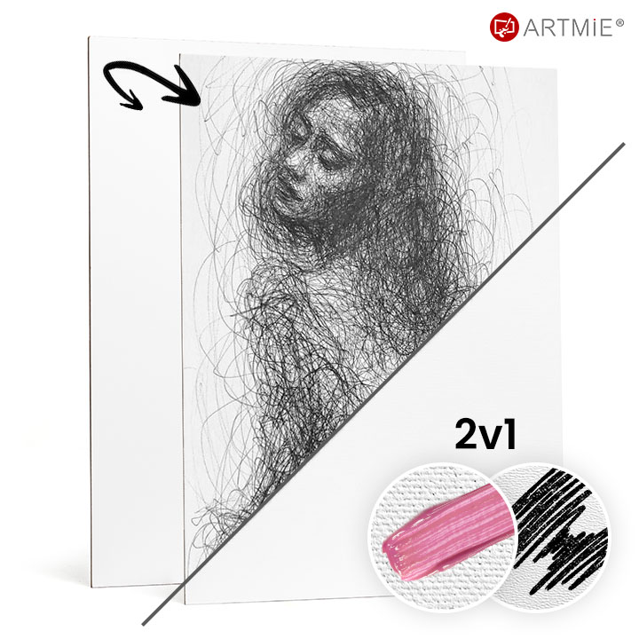 Tavola di pittura ARTMIE | 10x10 cm