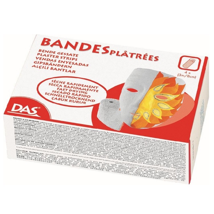 Strisce per modellare DAS Plaster Strips - 4x 3m-8cm