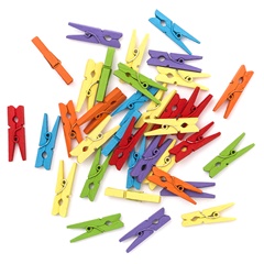 Set di mini clip in legno | Juicy