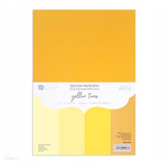 Carta colorata DP Craft - set di 20 pezzi | yellow tones