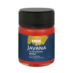 Colore per tessuti JAVANA brillante 50 ml - Ruby Red