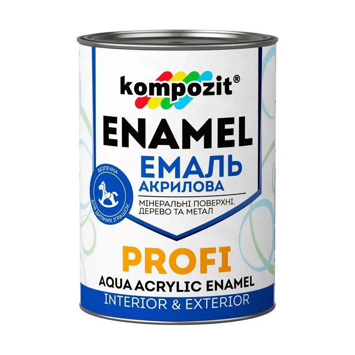 Smalto acrilico  KOMPOZIT PROFI Gloss 2,7 l | varie tonalità