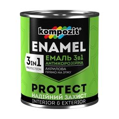 Smalto anticorrosivo 3 in 1  KOMPOZIT PROTECT 2,4 kg | Argento