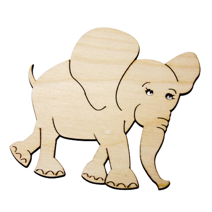 Sottobicchiere /motivo animale: elefante (articoli di)