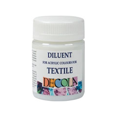 Diluente Decola per colori acrilici per tessuti 50 ml