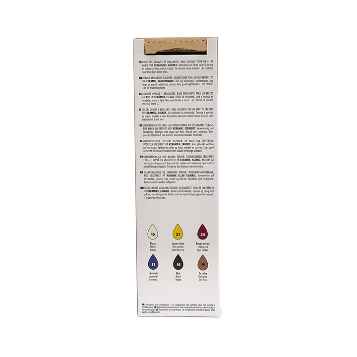 Vernici Keramide  Pebeo Ceramic 6 x 20 ml