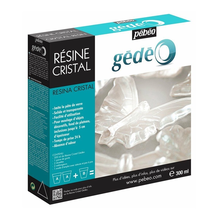 Resina cristallina Pebeo Gedeo incolore | 300 ml Resina cristallina Pebeo Gedeo incolore | 300 ml