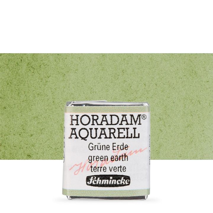 Gli acquerelli mezzo godet Schmincke Horadam | 516 Green Earth Gli acquerelli mezzo godet Schmincke Horadam | 516 Green Earth