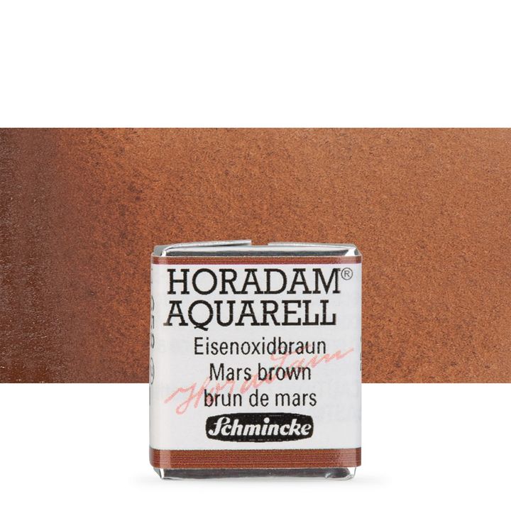 Gli acquerelli mezzo godet Schmincke Horadam | 658 Mars Brown Gli acquerelli mezzo godet Schmincke Horadam | 658 Mars Brown