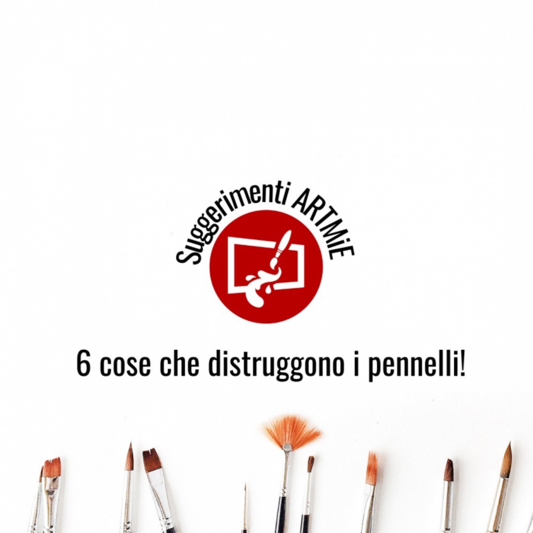 6 cose che distruggono i pennelli!