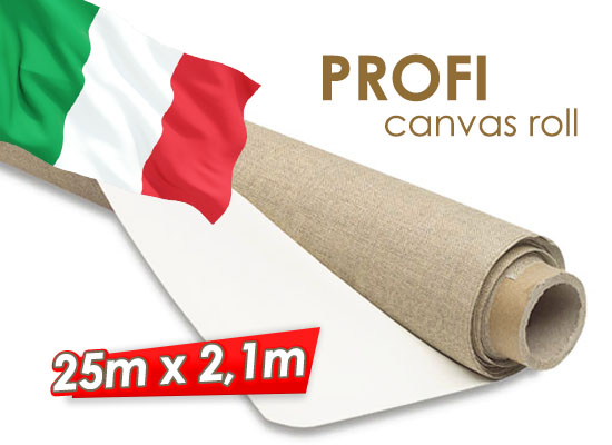 Tela per pittura in rotoli 25 metri