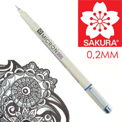 Pennarello per disegno tecnico SAKURA Pigma Micron BLACK  / vari spessori