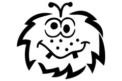 Sagome progettate per bambini C. Kreul - Monster 