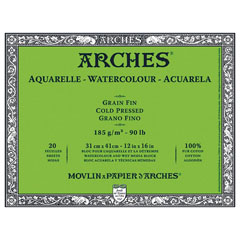 Blocco ARCHES® Aquarelle Watercolour Cold Pressed | sceglie formatoo