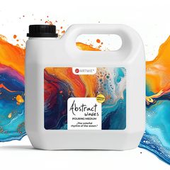 ARTMIE Onde astratte Mezzo di colata | 3 litres