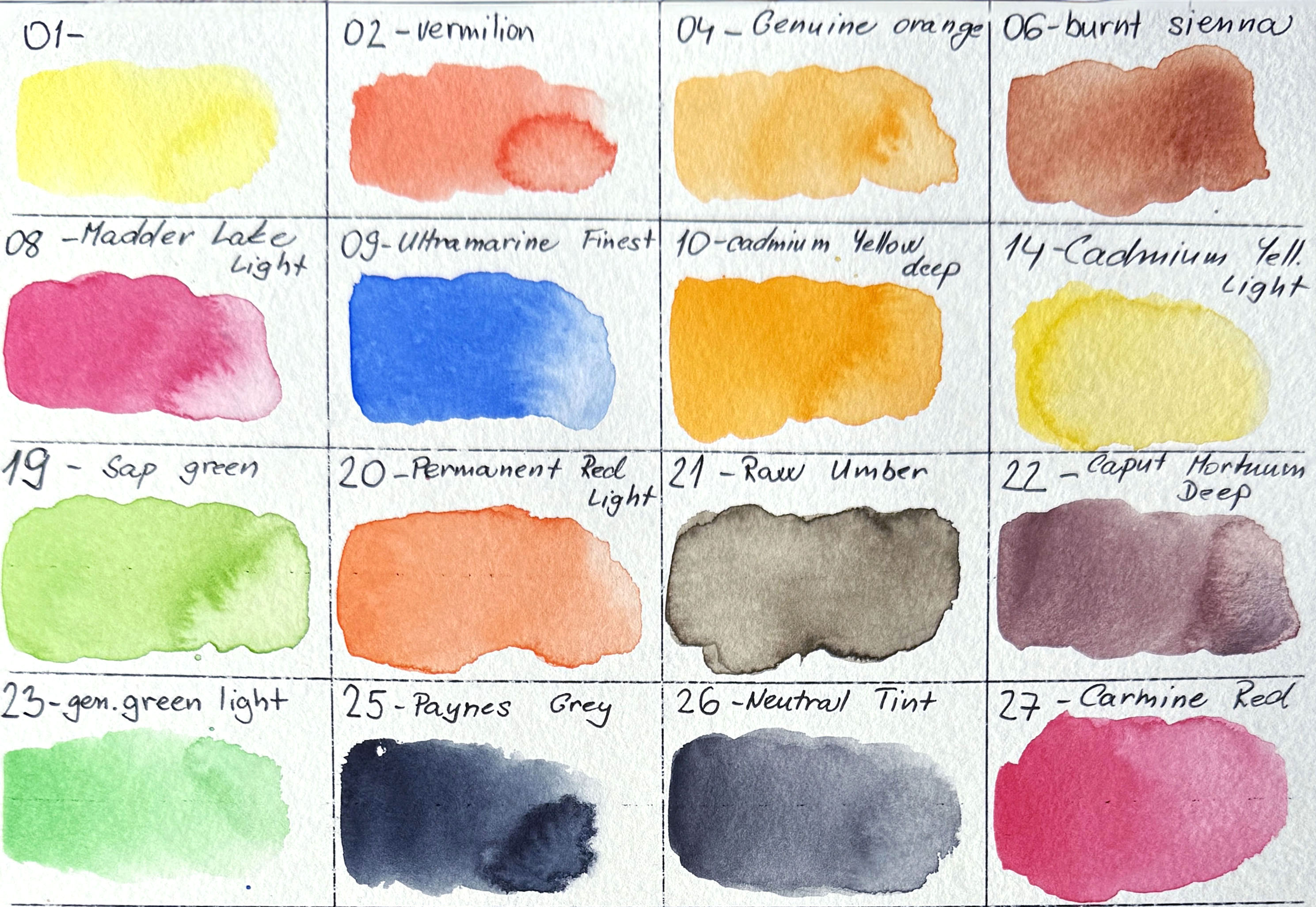 Colori ad acquerello SOLO GOYA ARTIST 1 | colori diversi