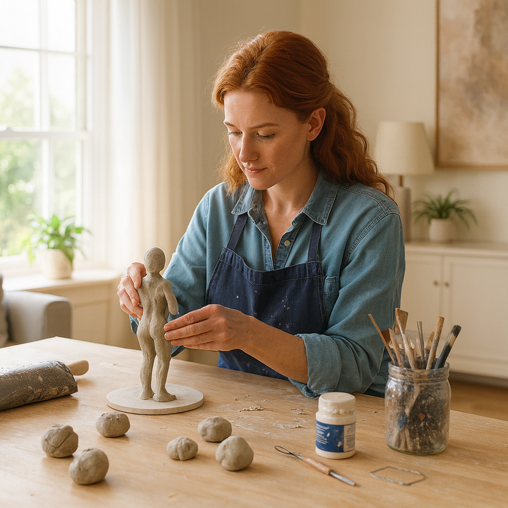ARTMIE Clay with me Argilla modellabile autoindurente - 500g