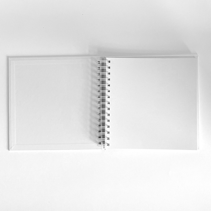 Album Scrapbooking bianco 20,5x20,5 cm