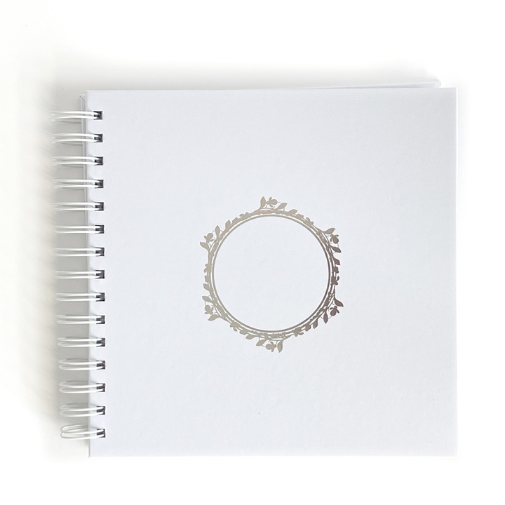 Album Scrapbooking bianco 20,5x20,5 cm
