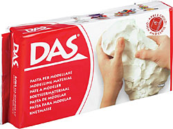 Massa per modellazione DAS - 150g - bianco