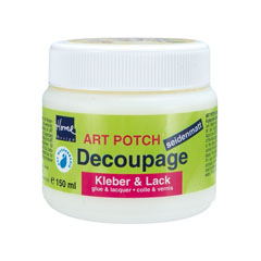 ART POTCH vernice e colla per decoupage semi-opaco 150 ml