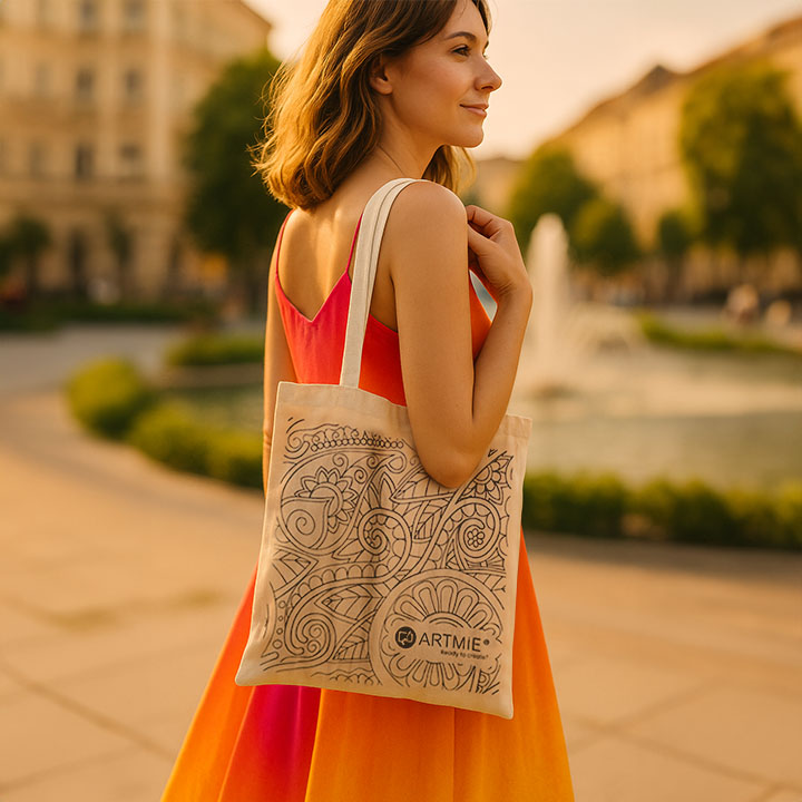 ARTMIE Borsa stampata verniciabile