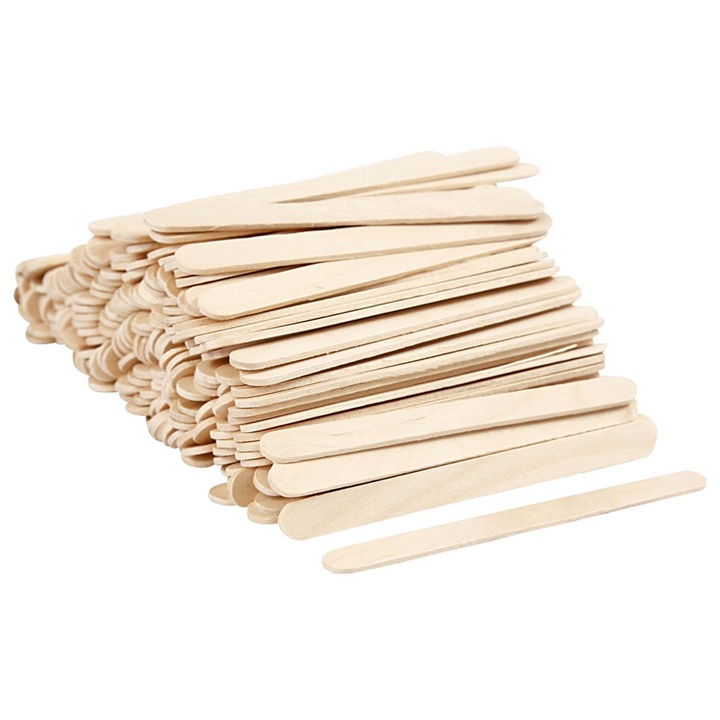 Bastoncini di legno per la creazione - 200 pezzi (bastoncini)