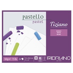 Blocco di fogli bianchi per pastello FABRIANO Tiziano | dimensioni diverse
