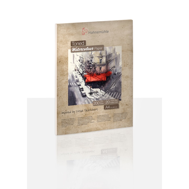 Blocco per acquerello colorato beige HAHNEMÜHLE | A5