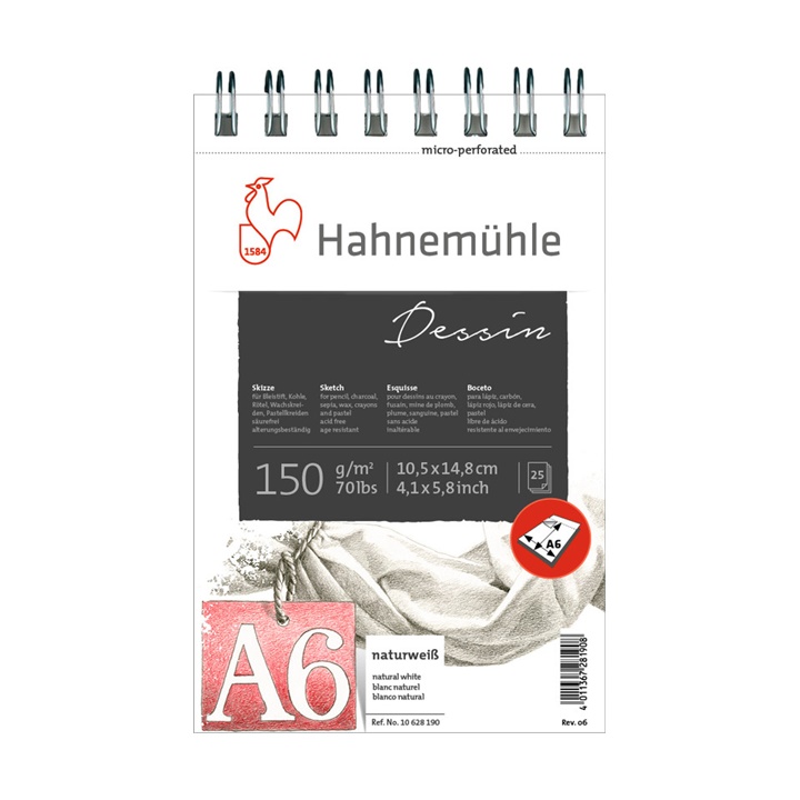 Blocco per schizzi DESSIN da HAHNEMÜHLE | A3