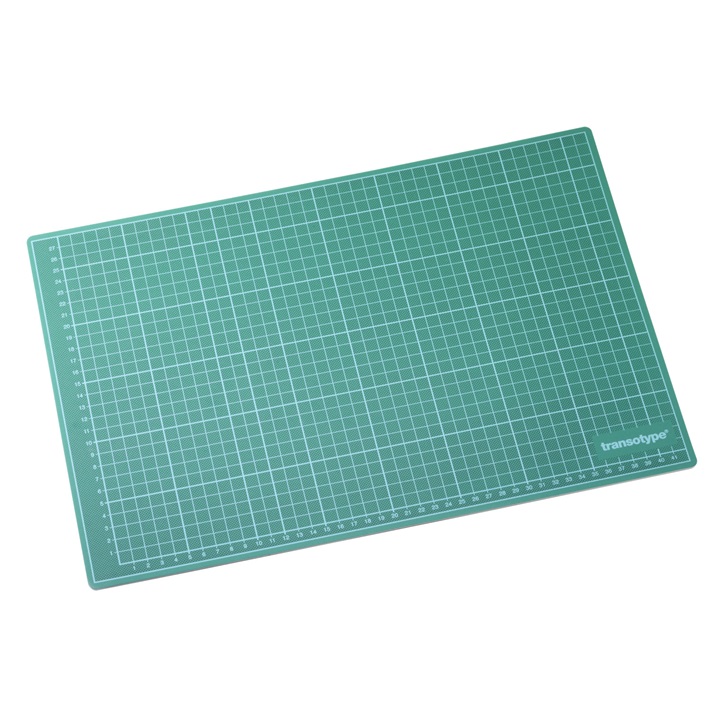 Podloga za sečenje Transotype nero-verde - 900 x 600 mm