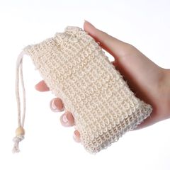 Borsa per sapone in sisal 9x14 cm