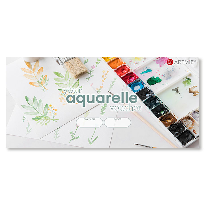 Buono regalo per gli appassionati di acquerello | 70 EUR Buono regalo per gli appassionati di acquerello | 70 EUR