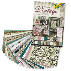 Carta creativa Folia Vintage 24 x 34 cm / 20 fogli