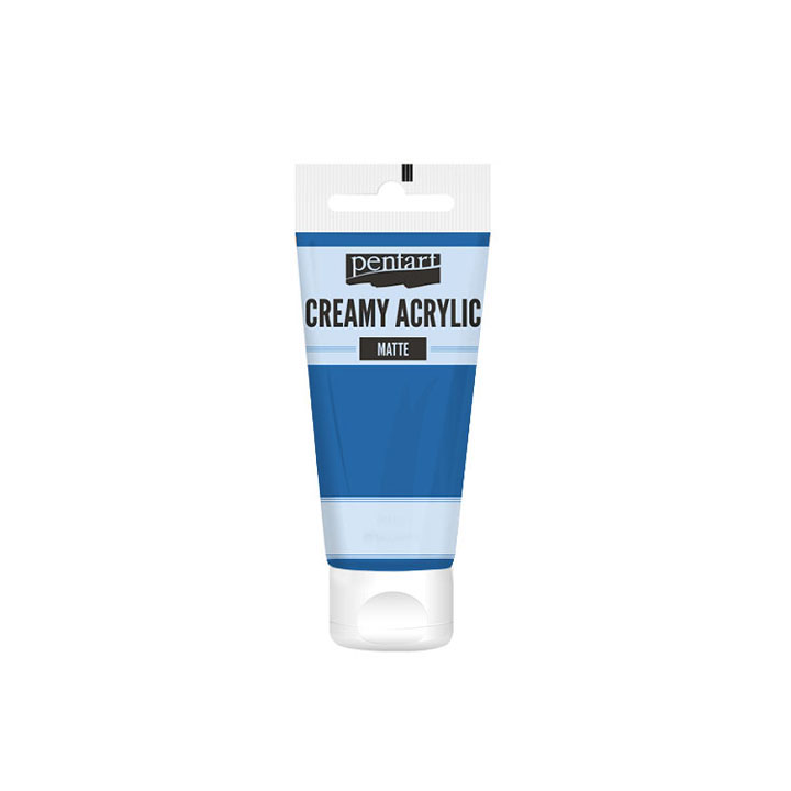 Colore acrilico cremoso opaco Pentart 60 ml Light Blue Colore acrilico cremoso opaco Pentart 60 ml Light Blue