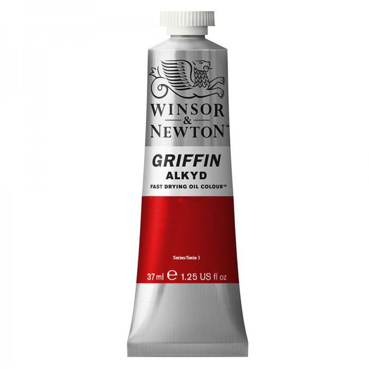 Colore ad olio a rapida essiccazione Winsor & Newton Griffin Alkyd 37 ml Cadmium Red Medium Hue 