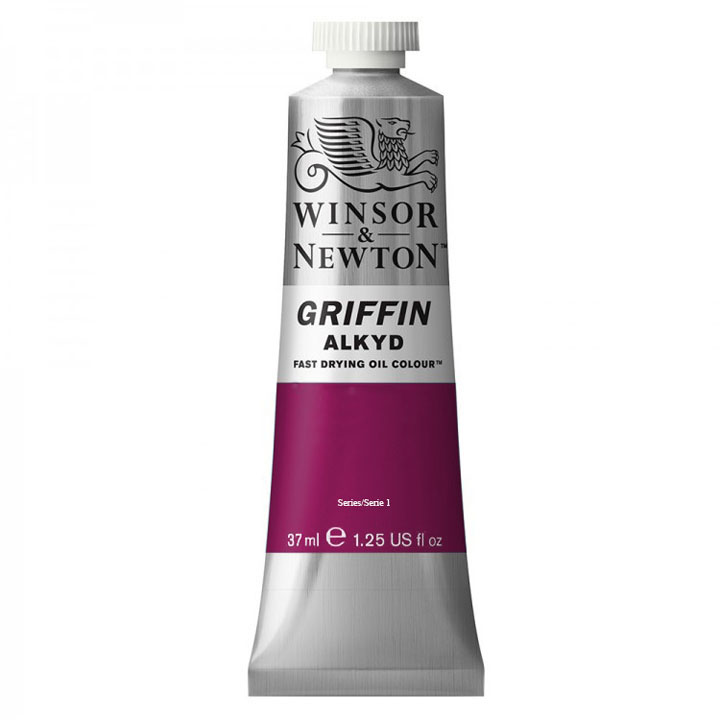Colore ad olio a rapida essiccazione Winsor & Newton Griffin Alkyd 37 ml Magenta