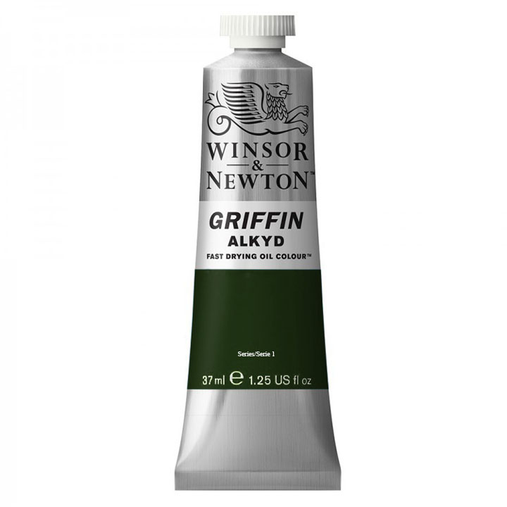 Colore ad olio a rapida essiccazione Winsor & Newton Griffin Alkyd 37 ml Permanent Sap Green