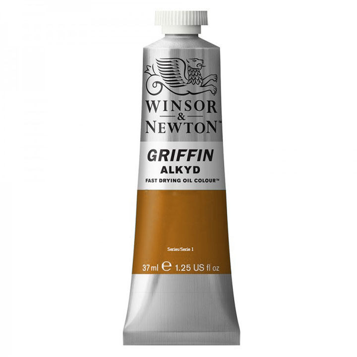 Colore ad olio a rapida essiccazione Winsor & Newton Griffin Alkyd 37 ml Raw Sienna