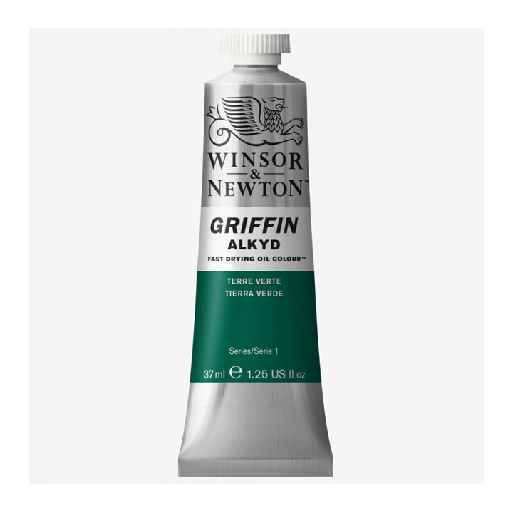 Colore ad olio a rapida essiccazione Winsor & Newton Griffin Alkyd 37 ml Terre Verte