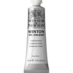 Colore ad olio Winsor & Newton Winton 37 ml - Titanium white