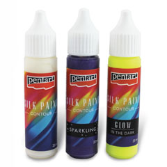 Colore per contorni per seta - 20 ml | colori diversi