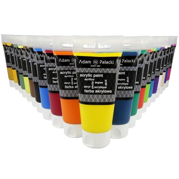 Colori acrilici  Adam Palacki 75 ml - sceglie tonalità