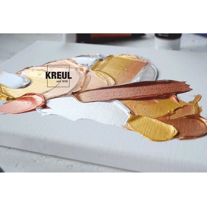 Colori acrilici metallici El Greco - Kreul - set 4 x 75 ml