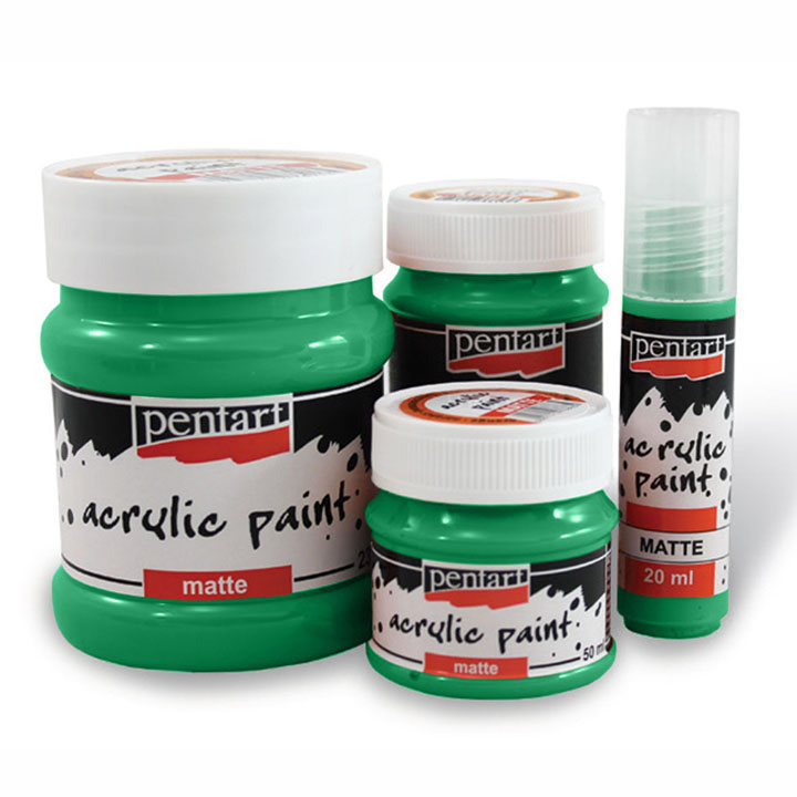 Colori acrilici opachi - 230 ml | 17550 green Colori acrilici opachi - 230 ml | 17550 green