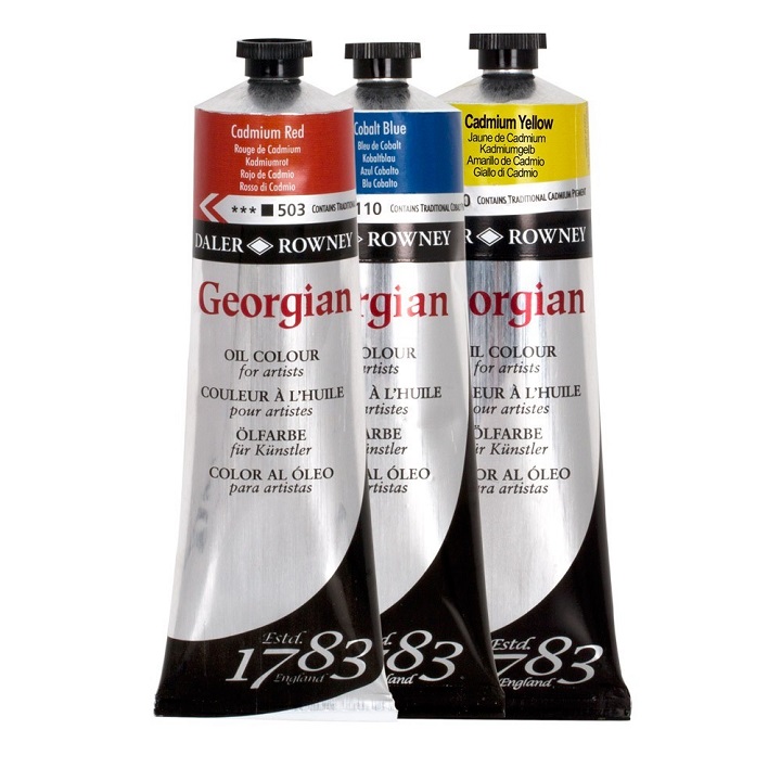 Colori ad olio Daler-Rowney GEORGIAN 75 ml - sceglie tonalità