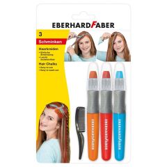 Colori per capelli 3 tonalità e pettine | varie tonalità