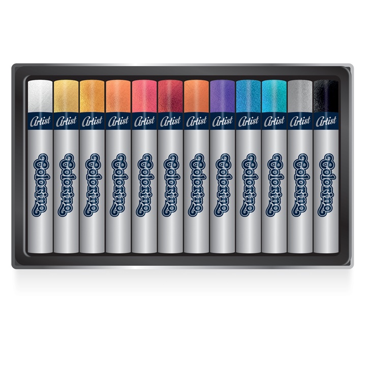 Colorino Artist Metallic Oil Pastels