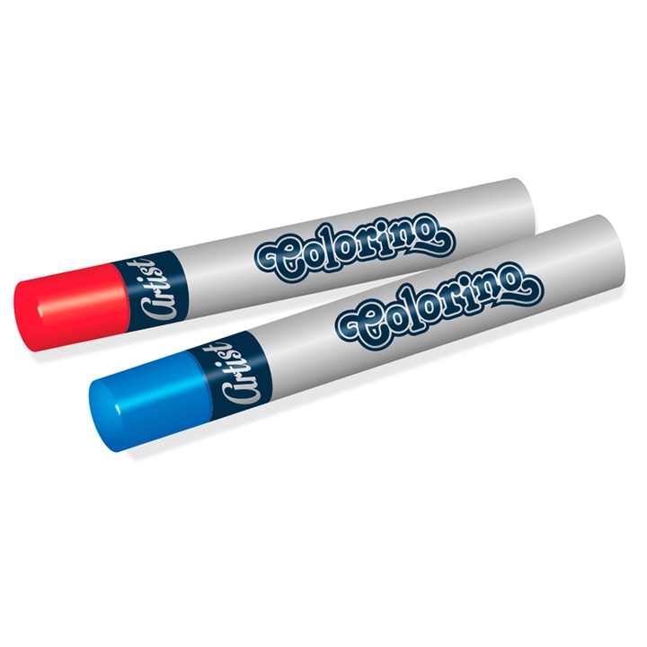 Colorino Artist Pastelli a olio rotondi - Confezione da 36 pezzi