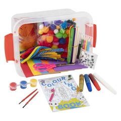Craft Box 230+ pezzi CRAFT KIT in scatola di conservazione